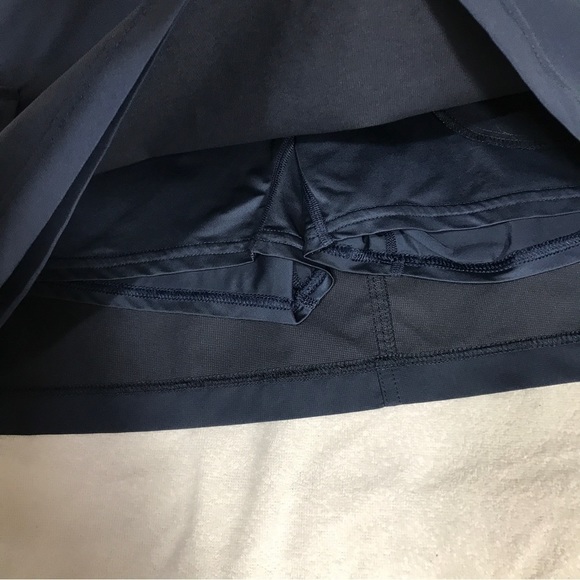Avia Navy Golf Tennis Stretch Skort Skirt with Built in Shorts Pocket Small - Picture 3 of 5